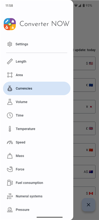 Converter NOW: Unit Converter screenshot2