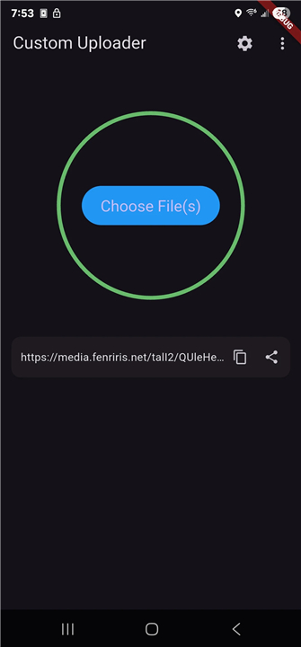 Custom Uploader screenshot1