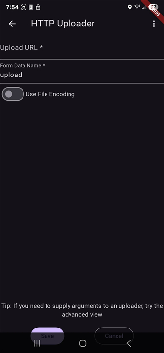 Custom Uploader screenshot3