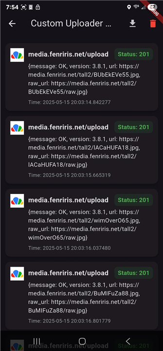 Custom Uploader screenshot5