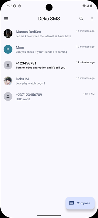 DekuSMS screenshot2
