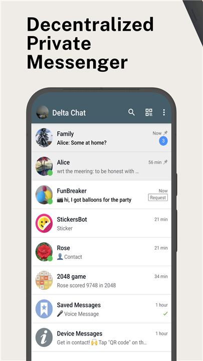 Delta Chat screenshot1
