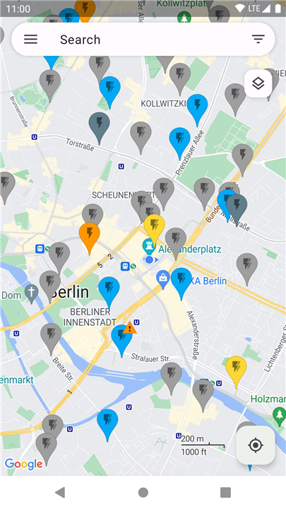 EVMap - EV chargers screenshot1