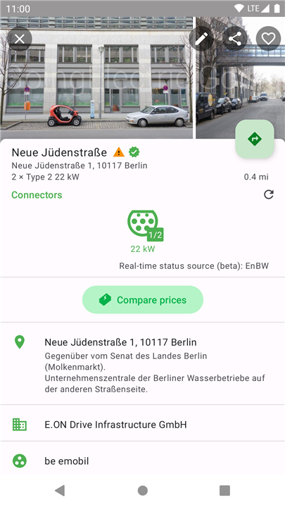 EVMap - EV chargers screenshot2