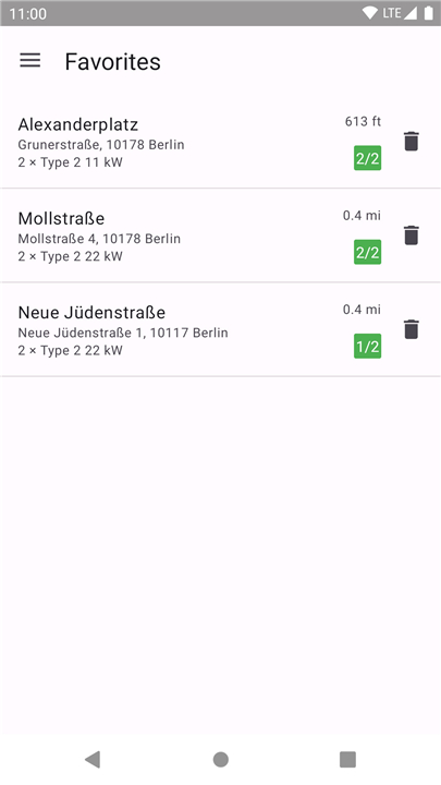 EVMap - EV chargers screenshot4
