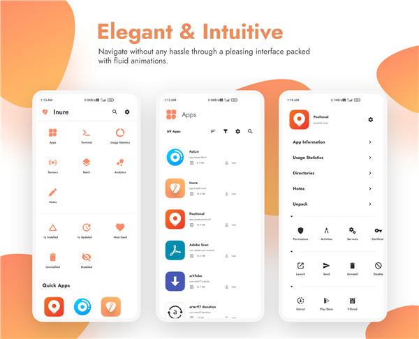 Inure App Manager (Trial) screenshot2