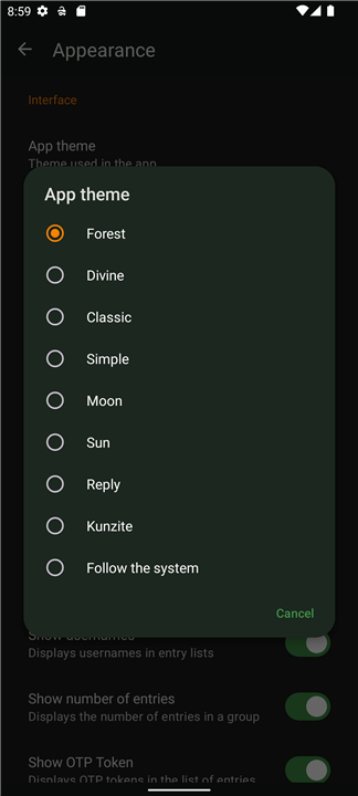 KeePassDX Passkey Vault screenshot8