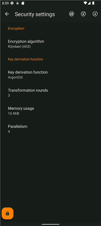 KeePassDX Passkey Vault screenshot7