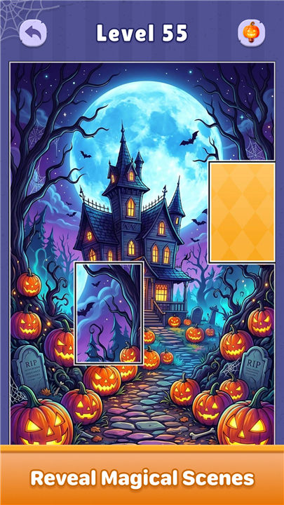 Halloween Jigcard-Puzzle Game screenshot3