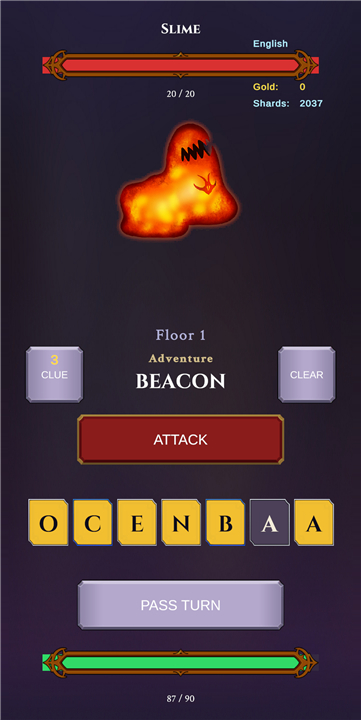 LexForge: Word Game Roguelike screenshot1