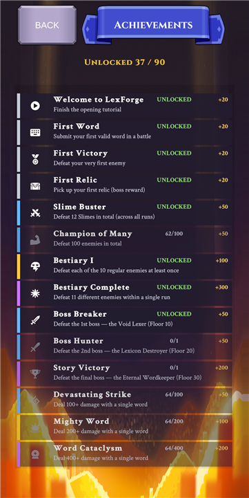 LexForge: Word Game Roguelike screenshot8