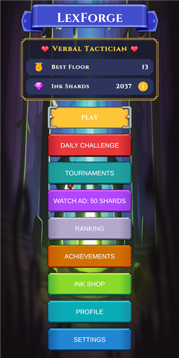 LexForge: Word Game Roguelike screenshot7