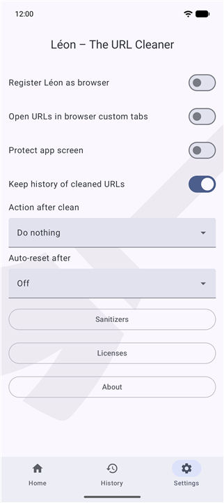 Léon – The URL Cleaner screenshot5