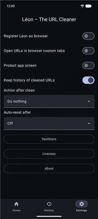 Léon – The URL Cleaner screenshot6