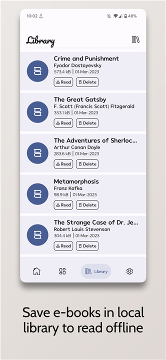 Myne: Download & Read eBooks screenshot4