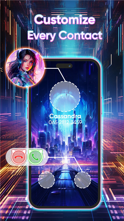 Color Phone Theme: Call Screen screenshot4